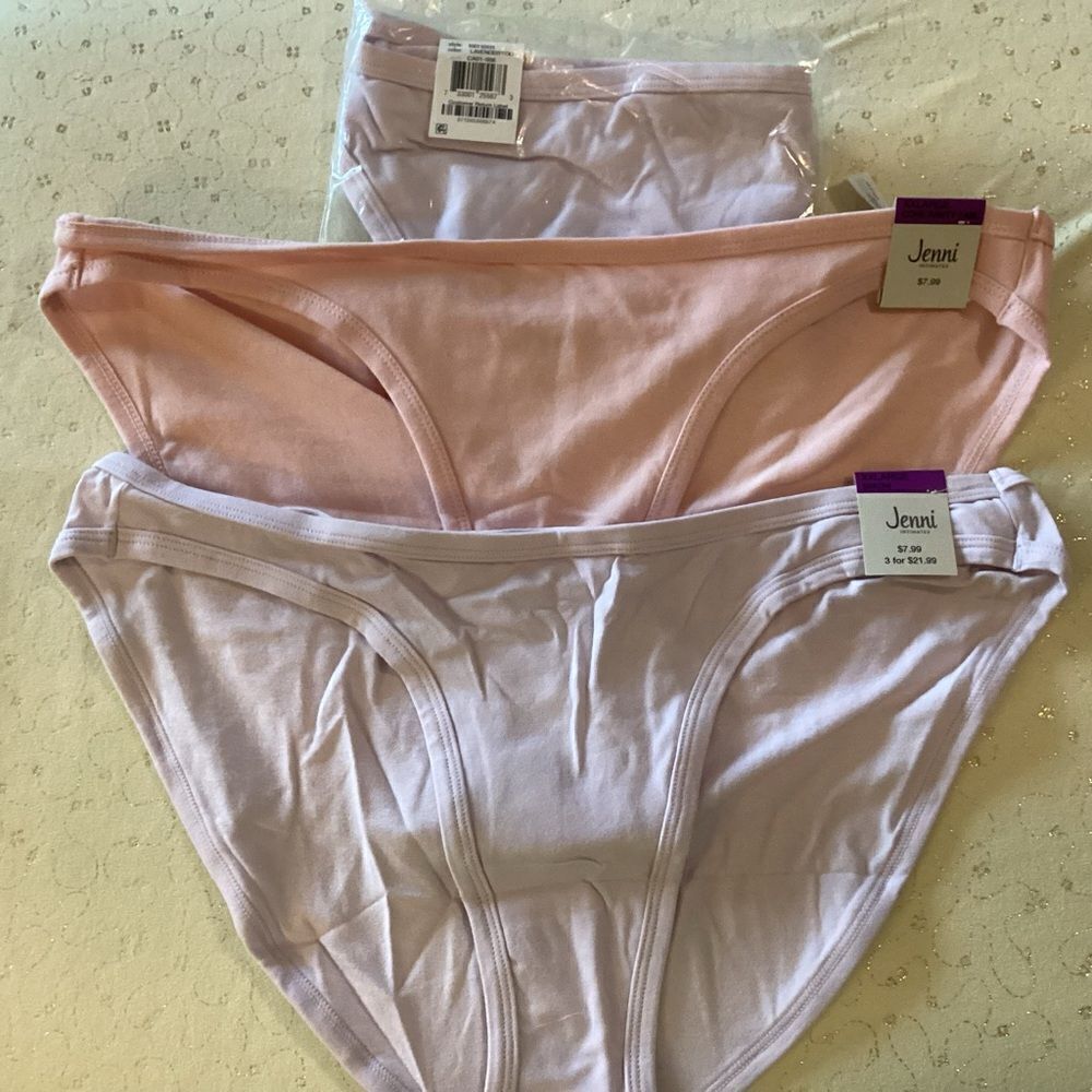 NWT Jenni, a Macy’s Brand Women’s XXL Bikini Briefs Set of 3